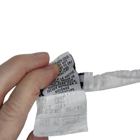 AU Cotton Women's High Rise Elastic Waistband Mom Jeans White Small Petite - Picture 12 of 13